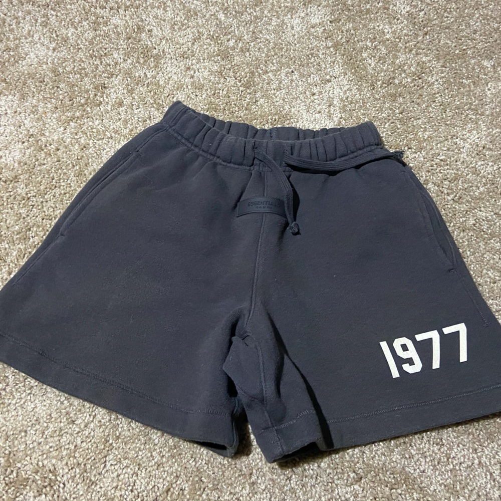 Fear Of God Essentials Kids Sweat Shorts Size 8 Comfy & Stylish